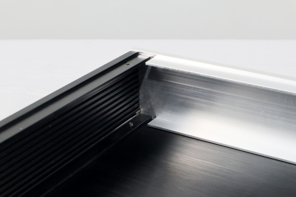 2205 All Aluminum Power Amplifier Housing Audio Amp Chassis DIY Enclosure Equipped with multiple PCB mounting card slots