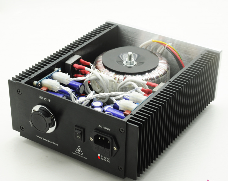 TeraDak MATX380W Music computer dedicated linear power supply