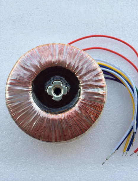 100W Pure copper wire wound full power toroidal transformer Output:0-22V,0-22V,0-22V,0-22V;0-10V.for preamp/headphone amplifier