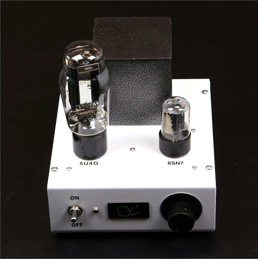 6SN7+5U4G HIFI DIY stereo tube preamplifier Paired with a similar Western Electric style chassis