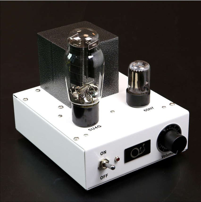 6SN7+5U4G HIFI DIY stereo tube preamplifier Paired with a similar Western Electric style chassis