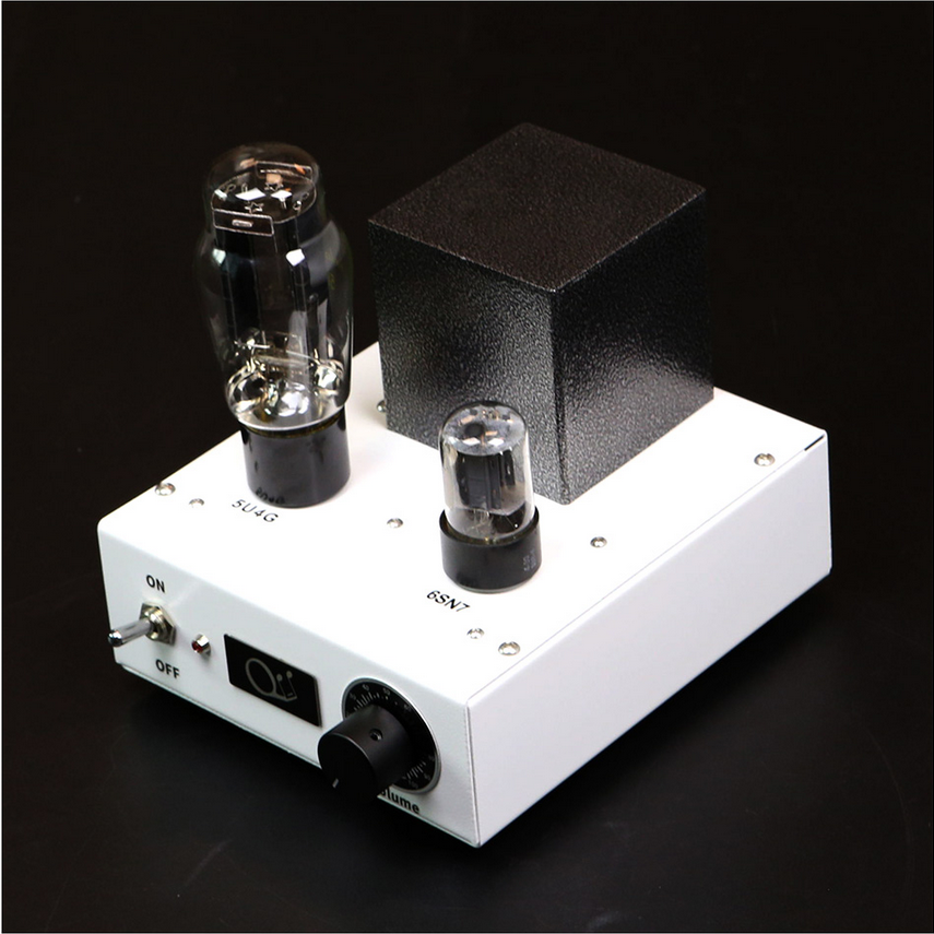 6SN7+5U4G HIFI DIY stereo tube preamplifier Paired with a similar Western Electric style chassis