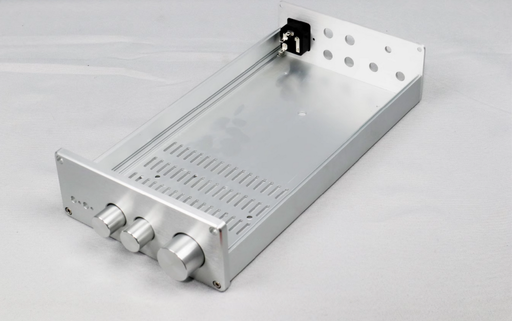 1707 Full aluminum amplifier chassis HIFI DIY tone Preamp case audio Amp box