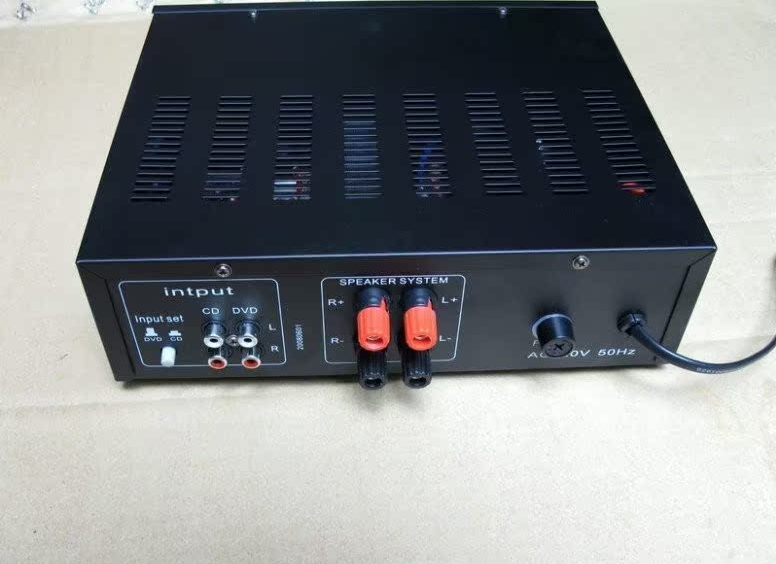Finished 5532+TDA7294 HiFi stereo 60W+60W audio power amplifier With protective circuit