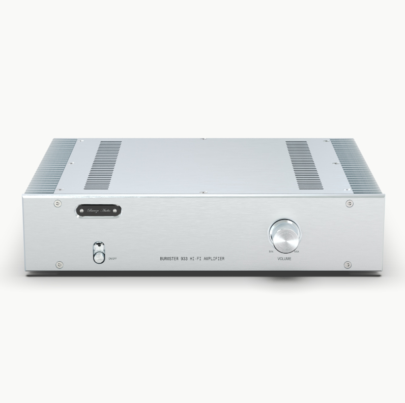 BZ3608A silver full aluminum HIFI DIY audio amplifier chassis CNC preamp case with heatsink