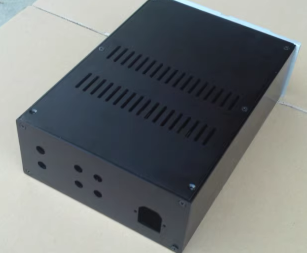 JC229 Meter with voltage level All Aluminum Power Amplifier Chassis HIFI DIY Preamp case 220MM*90MM2311MM