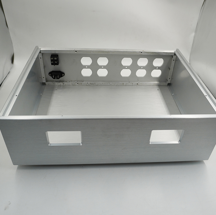 YR4315 hifi3206 full aluminum American standard power supply casing amplifier chassis