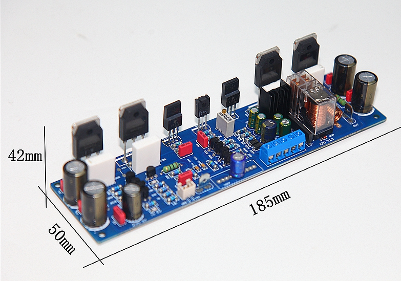 A20 mono HiFi DIY 200W audio power amplifier board with delay protection circuit