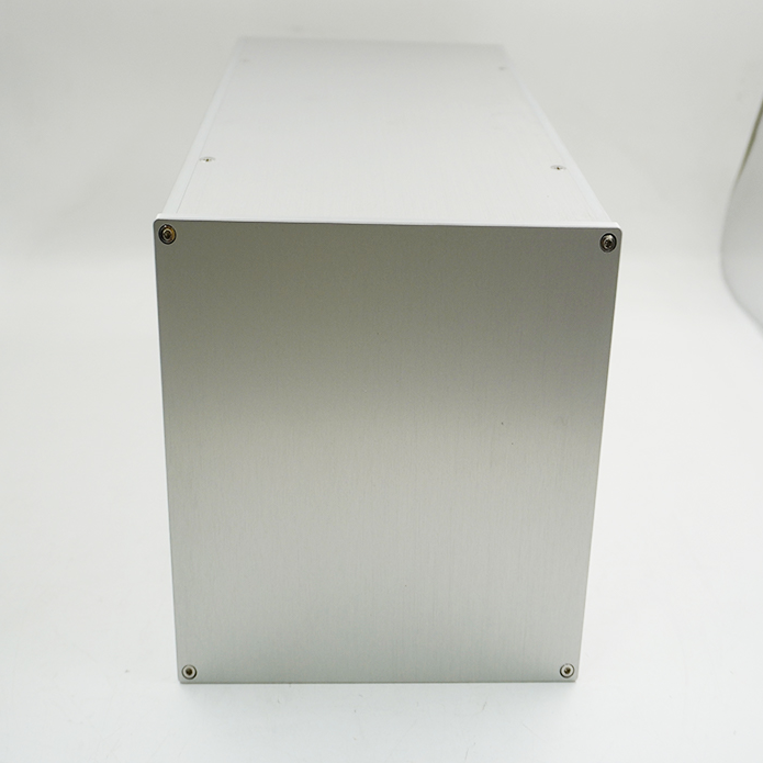 390 silver full aluminum Isolation power supply chassis Multi purpose HIFI DIY shell PSU box
