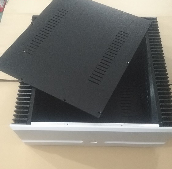196 Single ended Class A full aluminum HIFI DIY amplifier chassis Class PASS Style aduio amp case