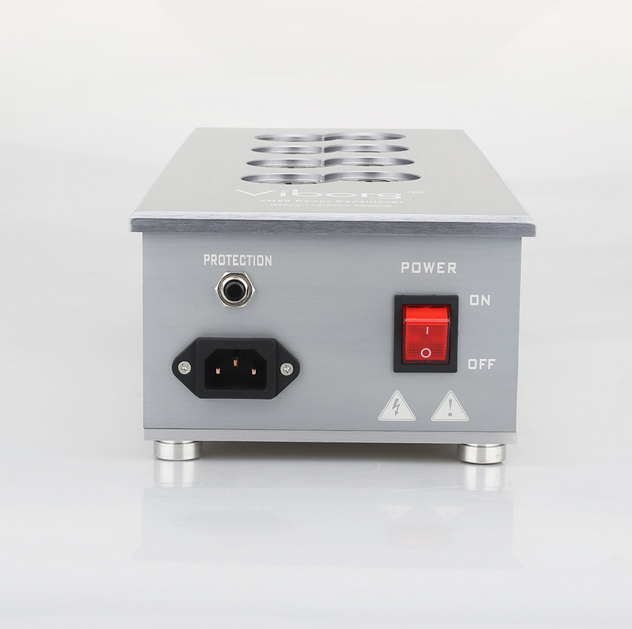 Viborg VM80 US Mains AC Power Filter Purifier Distributor Outlets Conditioner Pure Copper Power Socket 250V 16A