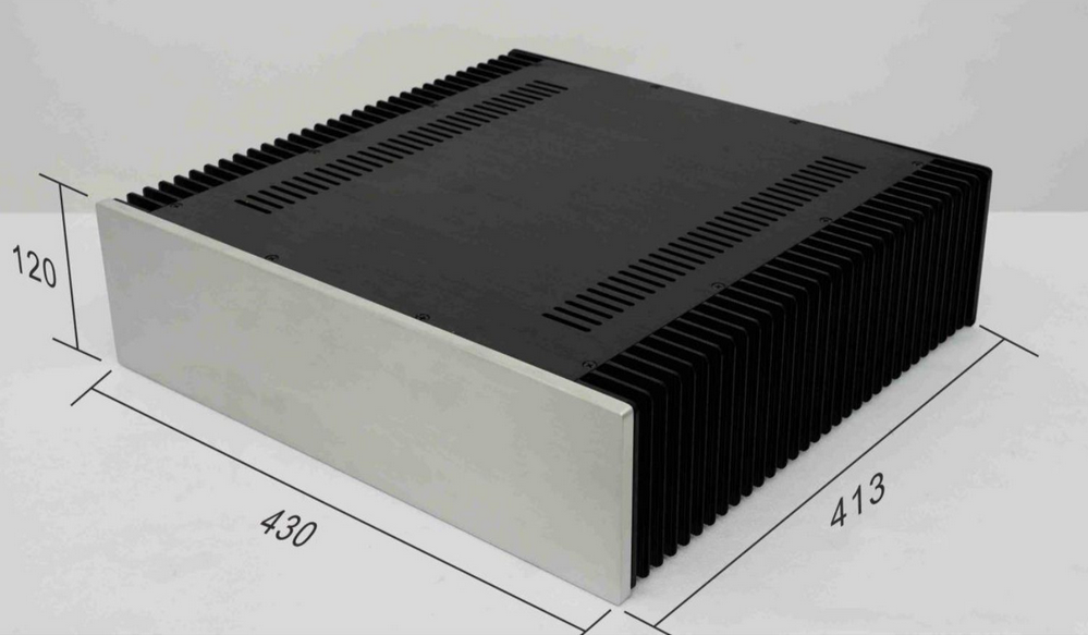 BZ4312 CNC All Aluminum class A Power Amplifier Chassis Audio Amp Enclosure High-end DIY Box