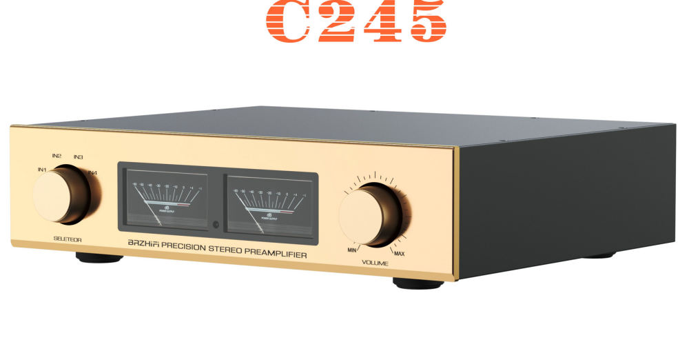 C245/C245PRO full aluminum HIFI DIY preamp chassis Accuphase circuit Case