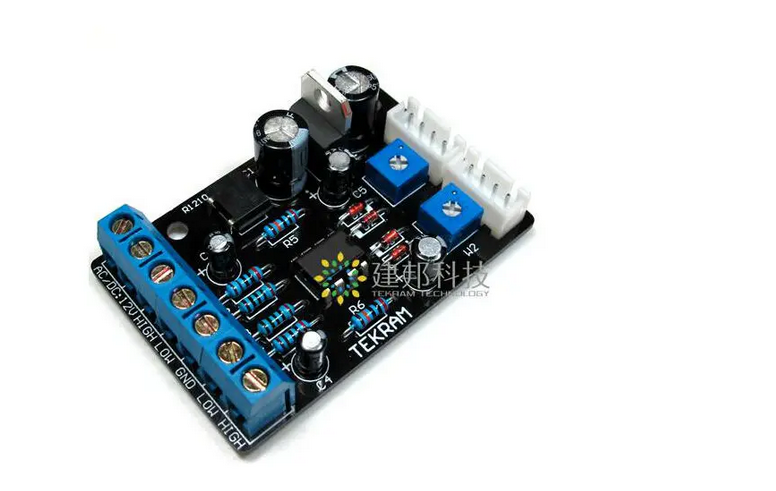 1 pcs NEW VU meter driver board TA7318P Dual channel Stereo module Upgraded version