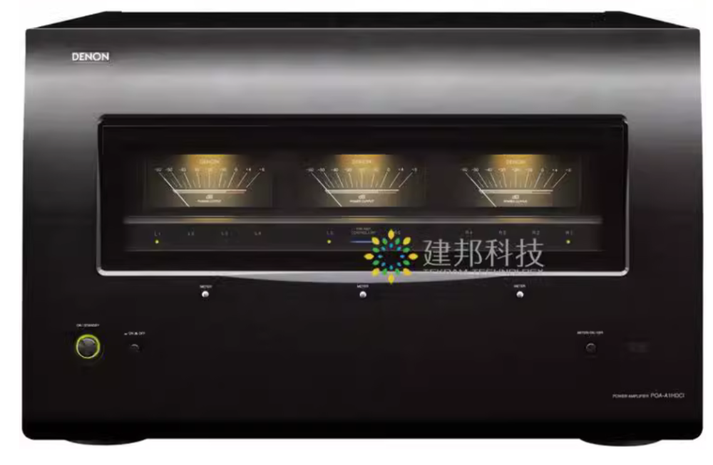 1 pcs Black Audio power Amplifier VU meter DB level· Header indicator for Japan DENON