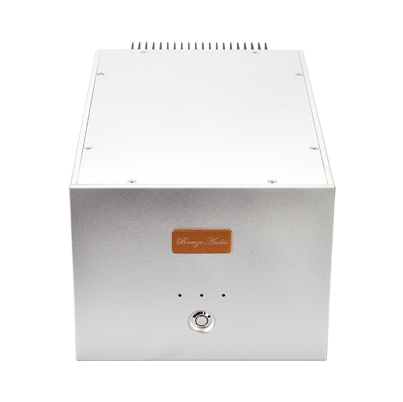 HIFI DIY Single channel split amplifier chassis Back heat dissipation case Can install Goldmund circuit