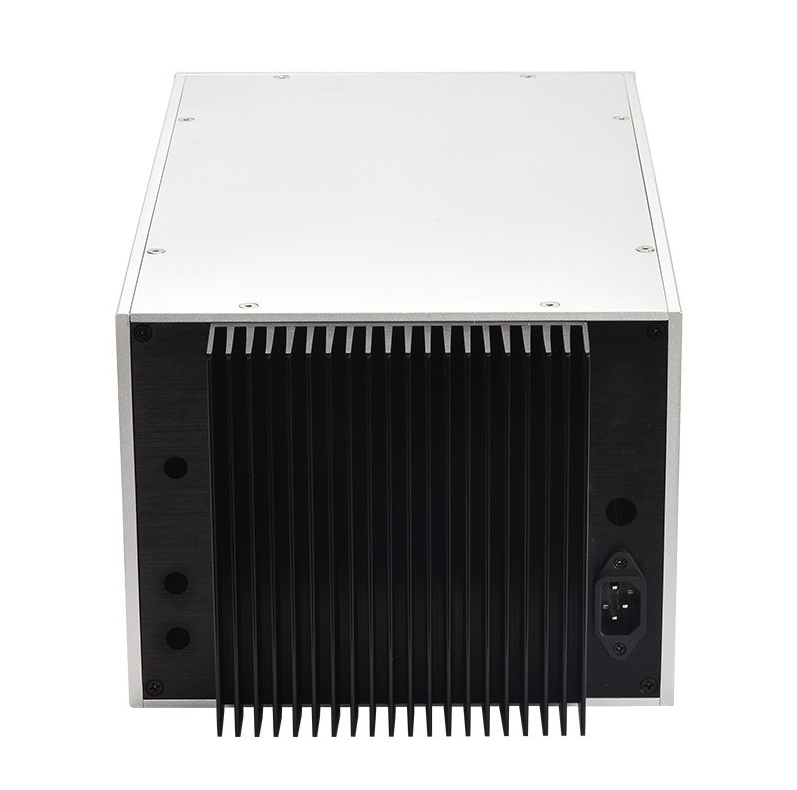 HIFI DIY Single channel split amplifier chassis Back heat dissipation case Can install Goldmund circuit