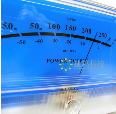 power Amplifier VU meter DB level Header indicator Peak DB table for McIntosh