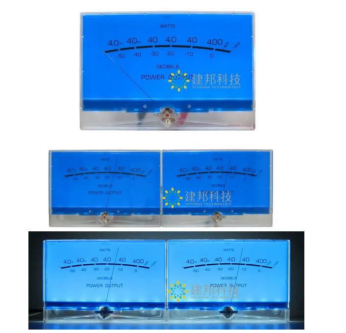 HIFI Amplifier VU meter DB level Header backlight for Tube amp Mclntosh MC12KW