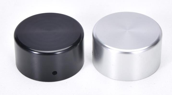 1 pcs Diameter 48MM Height 25mm CNC aluminum volume potentiometer knob for HIFI DIY