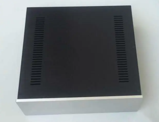 4314 full Aluminum audio Amplifier DIY Chassis Amp Enclosure Case  Box 430*423*140mm