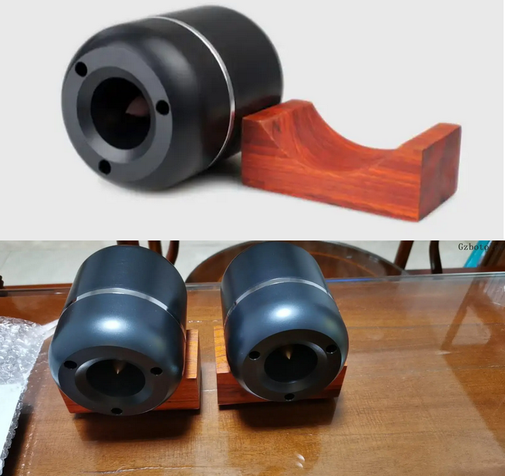 HIFI external super tweeter horn speaker 20W 8 ohm 98dB full frequency speaker UHF extension wooden feet pad for choose