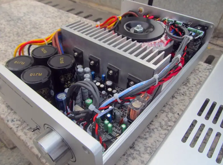 AIBBC HF-2050 High power MOS transistor 80W * 2 stereo power amplifier