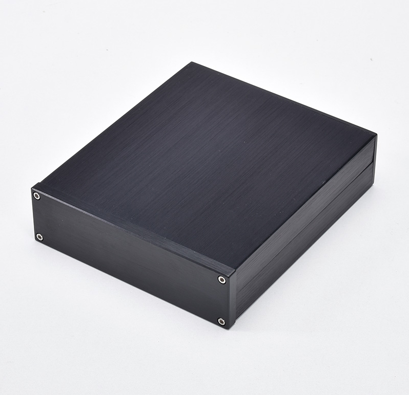 CDROM full aluminum mini power supply chassis DIY decoder case amp box