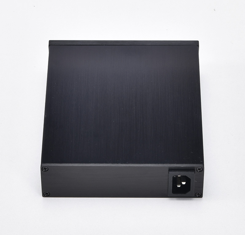 CDROM full aluminum mini power supply chassis DIY decoder case amp box