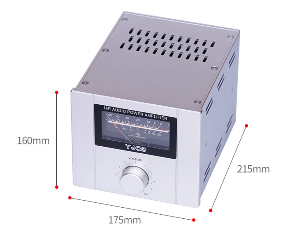 Finished STK350 High power HiFi Class AB stereo 100W*2 amplifier