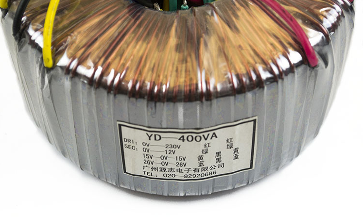 400W pure copper toroidal transformer Output: 26V-0-26V 15V-0-15V 0-12 Amplifier audio power supply transformer