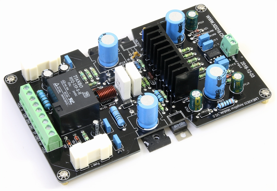 LME49830+IRFP240/IRFP9240 100W ClassAB Mono FET Power Amplifier Board