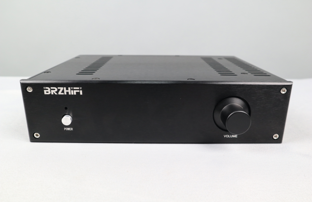 LM1875 full aluminum HIFI DIY small class A amplifier chassis Can install LM1875 circuit