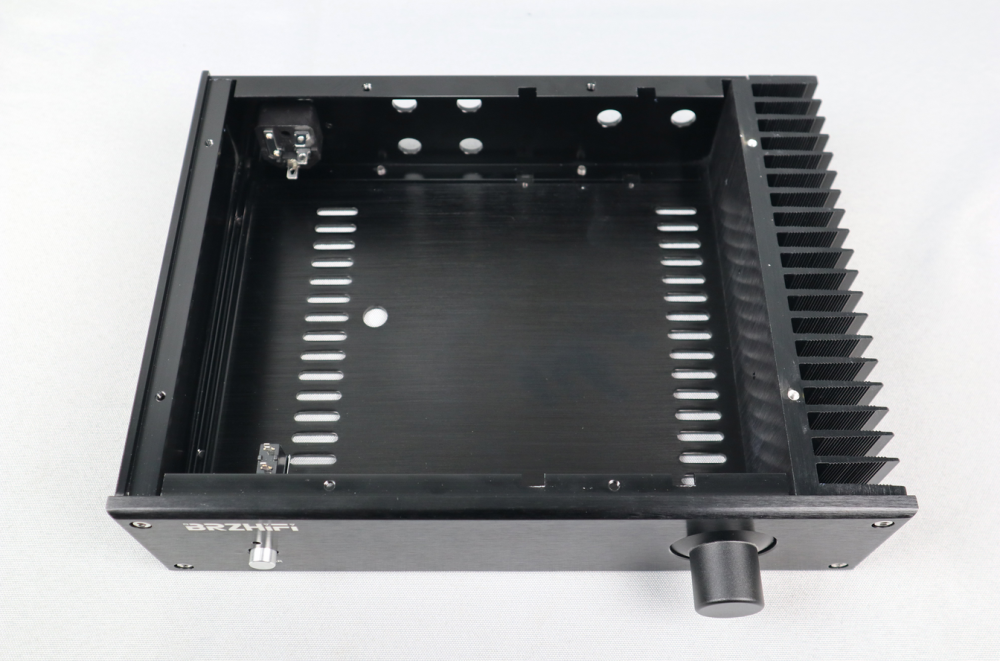 LM1875 full aluminum HIFI DIY small class A amplifier chassis Can install LM1875 circuit