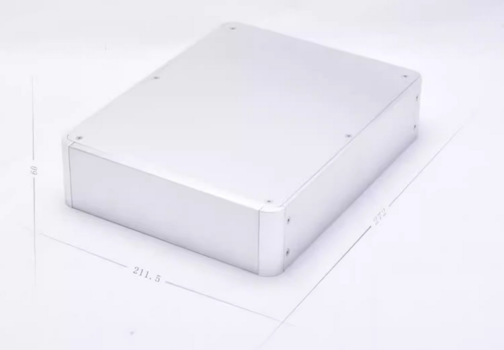 2106H All aluminum rounded chassis HIFI DIY preamp case power supply box DAC chassis