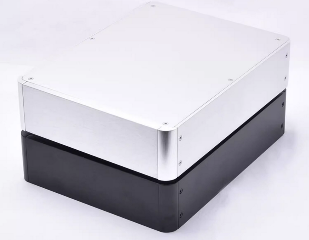 2106H All aluminum rounded chassis HIFI DIY preamp case power supply box DAC chassis