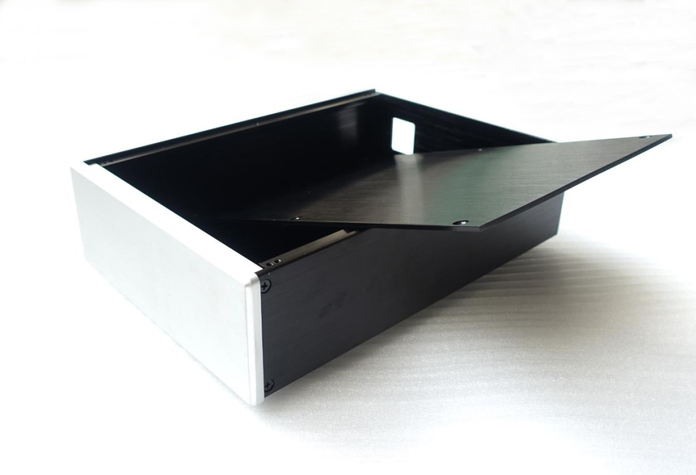 STK208 full aluminum amplifier chassis HIFI DIY preamp case DAC box power supply chassis