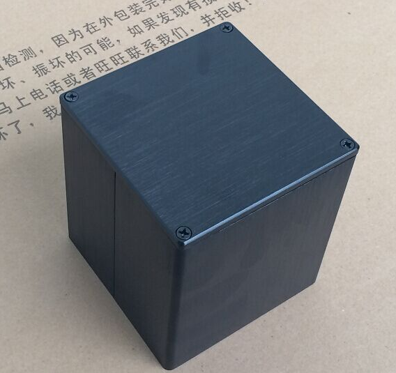 90*90*100 Silver or Black All Aluminum Alloy square Transformer Cover for HIIF DIY amplifier