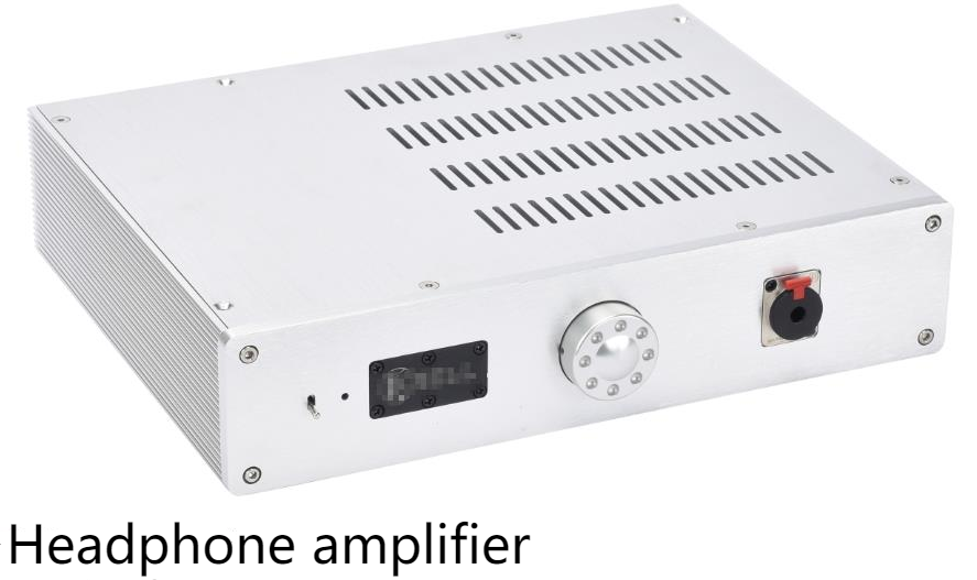 320*70 silver full aluminum HIFI DIY amplifier chassis/preamp case/ headphone box Can install KSA-5 circuit
