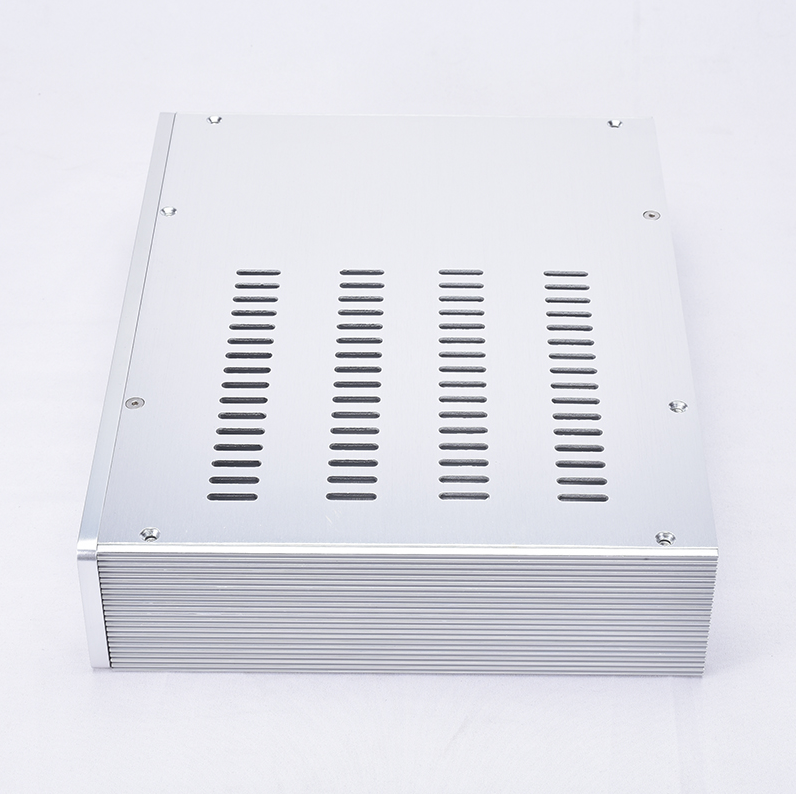 320*70 silver full aluminum HIFI DIY amplifier chassis/preamp case/ headphone box Can install KSA-5 circuit