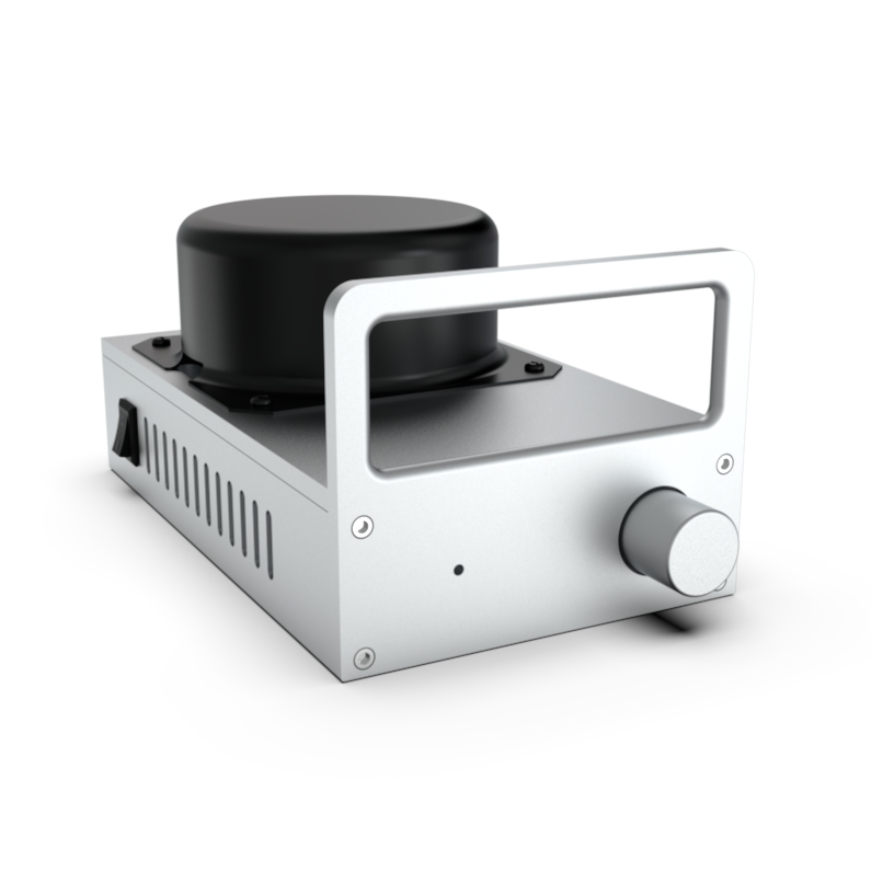 3875 Compact desktop amplifier all aluminum chassis HIFI DIY preamp case