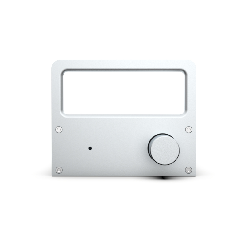 3875 Compact desktop amplifier all aluminum chassis HIFI DIY preamp case