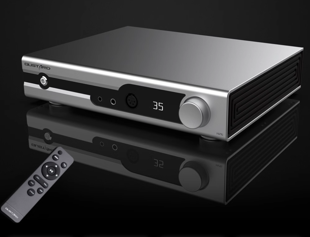 Gustard H26 Fully Balanced Discrete Class A Amplifier Two Gains with Remote Control Headphone Amplifier
