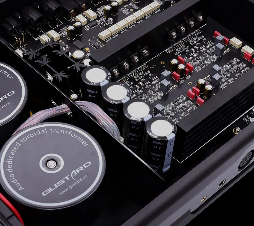 Gustard H26 Fully Balanced Discrete Class A Amplifier Two Gains with Remote Control Headphone Amplifier