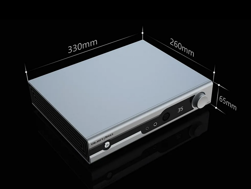 Gustard H26 Fully Balanced Discrete Class A Amplifier Two Gains with Remote Control Headphone Amplifier