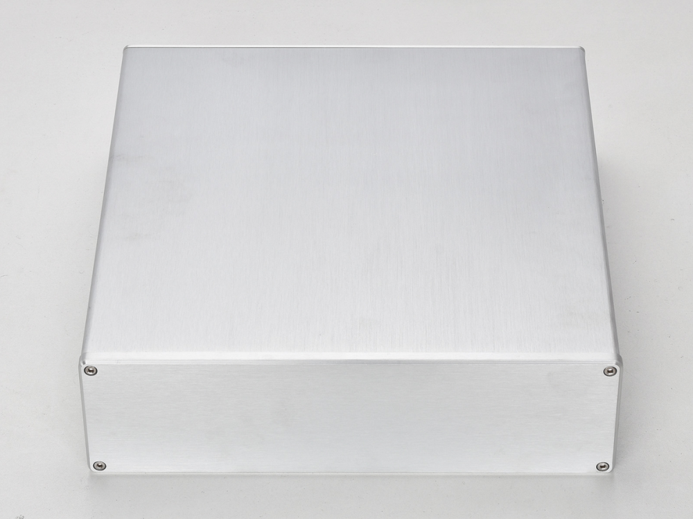 3008 full aluminum HIFI DIY power supply chassis silver amplifier Case Easy to install box
