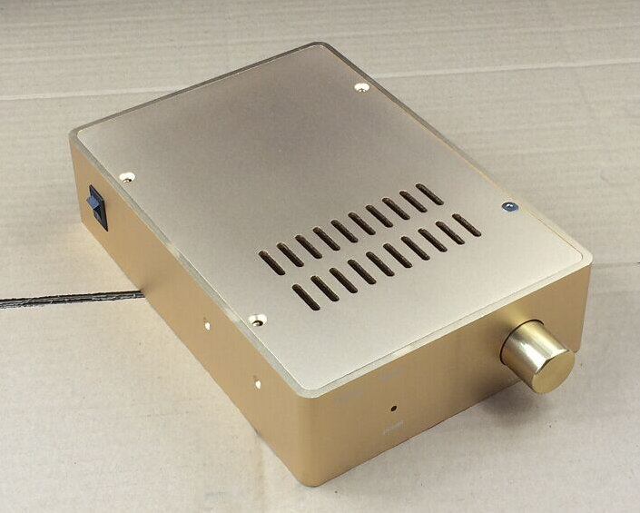 BZ1655 High end customized all aluminum amplifier chassis Exclusive aluminum cutting amp box mini HIFI DIY case