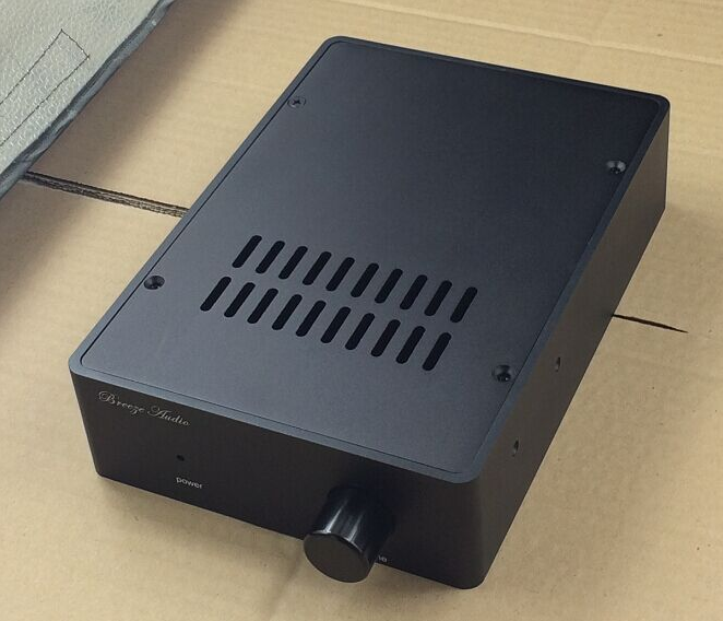 BZ1655 High end customized all aluminum amplifier chassis Exclusive aluminum cutting amp box mini HIFI DIY case