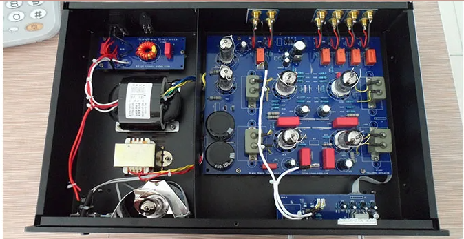 Latest High End XiangSheng 728A Vacuum 12AT7 12AU7 Tube Pre-Amplifier Stereo HiFi Preamp Audio Processor