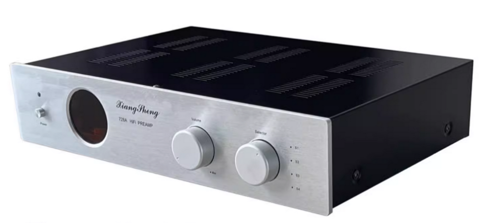 Latest High End XiangSheng 728A Vacuum 12AT7 12AU7 Tube Pre-Amplifier Stereo HiFi Preamp Audio Processor